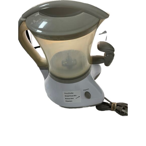 Cocoa-Latte Hot Drink Maker Gray/white USED - Picture 4 of 5